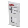 Legrand - Plaque Mosaic avec support pour 2 x 2 modules montage vertical - blanc