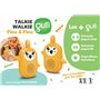METRONIC 477602 Talkie Walkie Enfant Longue Portée 1,5 Km - Fille Garçon pour Jeux en Plein Air (Explorer Aventurier) - Recharge