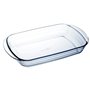 Ô cuisine Plat à four rectangle en verre borosilicate 39x24 cm