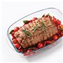 Ô cuisine Plat à four rectangle en verre borosilicate 39x24 cm