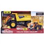 Majorette - Grand Series - Volvo Tombereau R45D - 20cm (Echelle 1/43ème) - Véhicule de Chantier - Sons et Lumières - Dès 3 Ans -