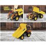 Majorette - Grand Series - Volvo Tombereau R45D - 20cm (Echelle 1/43ème) - Véhicule de Chantier - Sons et Lumières - Dès 3 Ans -