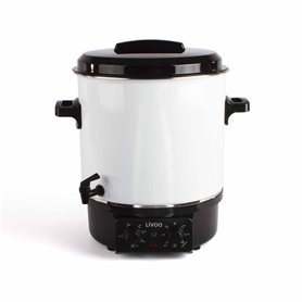 Stérilisateur a bocaux électrique - LIVOO - DOM334 - 1800W - 27L - Ø35 cm - Thermostat réglable et minuterie - Cuve acier émaill