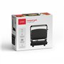 Compact grill - LIVOO - DOC232G - 750W - 2 plaques - Antiadhésif - Surface de cuisson de 23 x 15 cm - Témoins lumineux