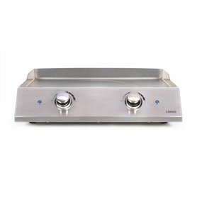 Plancha électrique inox 2 thermostats - Livoo - DOC302 -