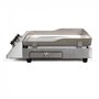 Plancha électrique inox 2 thermostats - Livoo - DOC302 -