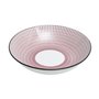 Set De 6 Assiettes Creuses Lunis - D 20,5 Cm - Rouge