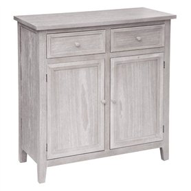 Buffet 2 Portes Charme - Bois Blanchi - Atmosphera créateur d'intérieur