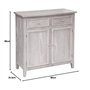 Buffet 2 Portes Charme - Bois Blanchi - Atmosphera créateur d'intérieur
