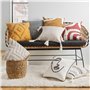 Housse de Coussin (40 x 40 cm) Greta Noir