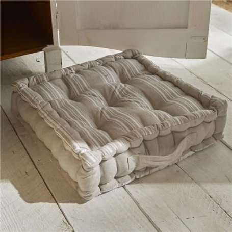 Coussin de sol - TODAY - CHARME - Imprimé Berenice - 40 x 40 x 10 cm