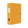 Oxford Boîte Grande Capacité Memphis 24x32cm Dos 80mm avec Bouton Pression Couverture Polypro Coloris Assortis