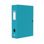 Oxford Boîte Grande Capacité Memphis 24x32cm Dos 80mm avec Bouton Pression Couverture Polypro Coloris Assortis