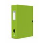 Oxford Boîte Grande Capacité Memphis 24x32cm Dos 80mm avec Bouton Pression Couverture Polypro Coloris Assortis