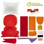 MY MANDARINE KC139C - Kit Créatif Couture Enfant - Doudou à coudre Little Couz'IN - À partir de 6 ans - AARON