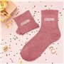 Chaussettes à paillettes - Coquine