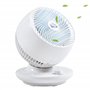 HOMCOM Mini Ventilateur de table