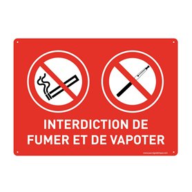 AUA SIGNALETIQUE - Panneau Prépercé (4 Trous) avec Angles arrondis - PVC Rigide 1.5 mm - (300 x 210 mm