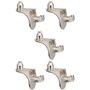 cyclingcolors 5x taquet métal équerre avec tourillon étagère meuble support angle droit tenon 5mm bois
