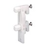 cyclingcolors 8x Vis de fixation pour façade de tiroir goupille à expansion en plastique blanc Ferrure Assemblage Meuble Pince M
