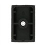 cyclingcolors 2x clip bloqueur de manivelle volet roulant noir support guide manette plastique 15mm - 18mm universel fenêtre mur