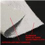 cyclingcolors 2x Plaque isolante adhésive pare-chaleur aluminium fibre de verre protection thermique voiture moto scooter, 150x2