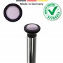 cyclingcolors 8X Embout rentrant revêtement Téflon Pied Rond orientable réglage Base Protection Meuble Chaise étagère Table, 25/