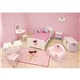 Coiffeuse avec tabouret - Danseuse Ballerine - FUN HOUSE - H.48 X L.60 X P.40 / H.27 X L.28 X P.28 cm