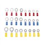 OROK - Coffret de 24 cosses électriques pour Voiture - Lot de 24 cosses à œillet - 4 à 8mm - Rouge