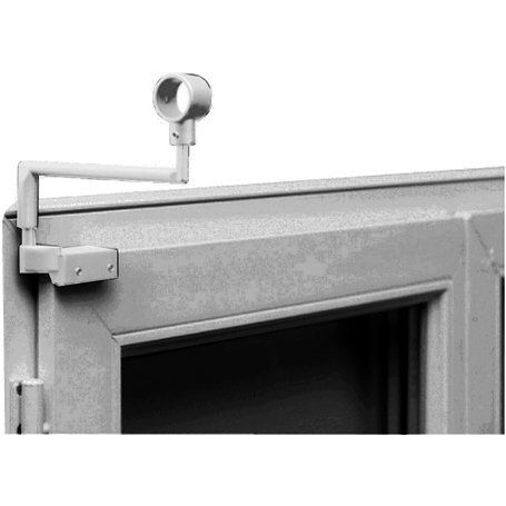 2 Supports De Tringle à Rideaux Sans Perçage Sur Fenètres à Double Battant