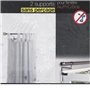 2 Supports De Tringle à Rideaux Sans Perçage Sur Fenètres à Double Battant, Ø 20 mm, Couleur Blanc & Or