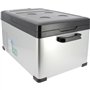 Glaciere a compression - EZA - 25L - Refroidir/congeler - Prise allume-cigare - 12V / 24V / 220V - Gris