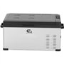 Glaciere a compression - EZA - 25L - Refroidir/congeler - Prise allume-cigare - 12V / 24V / 220V - Gris