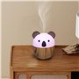 Zen’Arôme Diffuseur Huile Essentielle Woofie, Diffuseur Ultrasonique Aromathérapie à Froid, Électrique USB, 2 Modes de Diffusion
