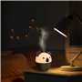 Zen’Arôme Diffuseur Huile Essentielle Woofie, Diffuseur Ultrasonique Aromathérapie à Froid, Électrique USB, 2 Modes de Diffusion