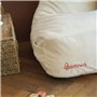 Pouf - DOMIVA - Honey Moon - Velours côtelé - Doux et moelleux - Oreilles de félin