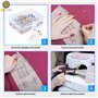 CZ Store ✮Marque Francaise epingle Couture|Lot de 250|✮✮Garantie A Vie✮✮- Multicolores- Tete Ronde mercerie/Patchwork/Decoration
