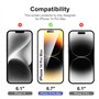 Verre Trempé pour iPhone 14 Pro Max (6