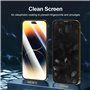 NEW'C Kit de 3, Verre Trempé pour iPhone 14 Pro Max (6,7 Pouces) Film en Protection écran efficace contre les Rayures - Ultra Ré