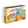 SentoSphère - SABLIMAGE - FAUNE AFRICAINE - 881 - Kit Loisir Créatif - Réaliser 4 tableaux avec 15 tonalités de sable - A partir