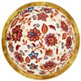 Les Jardins de la Comtesse - Saladier profond en mélamine fleuris Ø 25 cm - Collection Jaipur