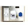 Carré Rouge - Coffret Compteur de Chantier Monophasé 30/60A - 1 Prise - Compatible Raccordement ENEDIS, Étanche, Fabrication Fra