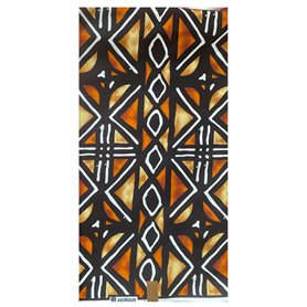 MAYNOWAX Coupon Tissu Pagne Wax Africain 100% coton 2 yards soit 180cm x120cm