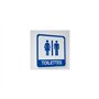 AUA SIGNALETIQUE - Plaque de porte Courrier PvcSign avec double face adhésif