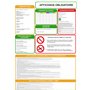 Affichage OBLIGATOIRE pour toutes les entreprises dès le 1er salarié - Toutes les informations obligatoires regroupées sur un se