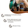Gommage au Savon Noir à l'Eucalyptus Traditionnel 100% Naturel - Exfolie et Purifie pour une Peau Douce et Satinée - 250g