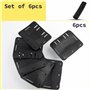 AERZETIX - Lot de 6 Housses de poignée de Sac à Main 127x105 pour Sangle 30 mm - en Caoutchouc - Accessoire pour valises Bagage 