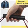 AERZETIX - Lot de 6 Housses de poignée de Sac à Main 127x105 pour Sangle 30 mm - en Caoutchouc - Accessoire pour valises Bagage 