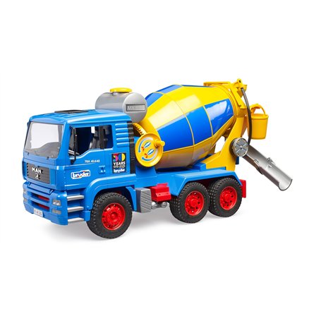bruder 01063 - Édition spéciale 50 Ans Man TGA Camion-malaxeur à béton - 1:16 Véhicules
