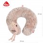 Coussin Cervical avec Motif Appliqué
